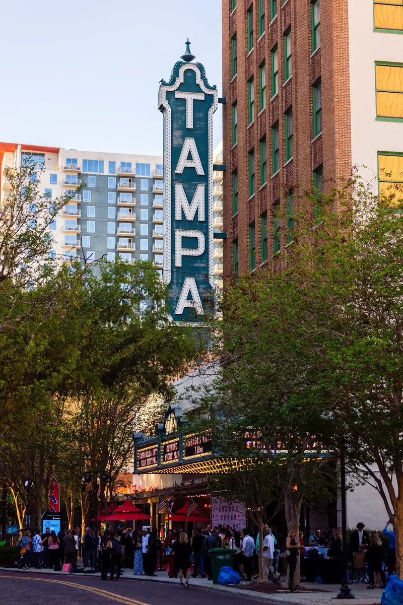 Downtown Tampa skyline, one of the areas served by Tampa Air Duct Cleaners