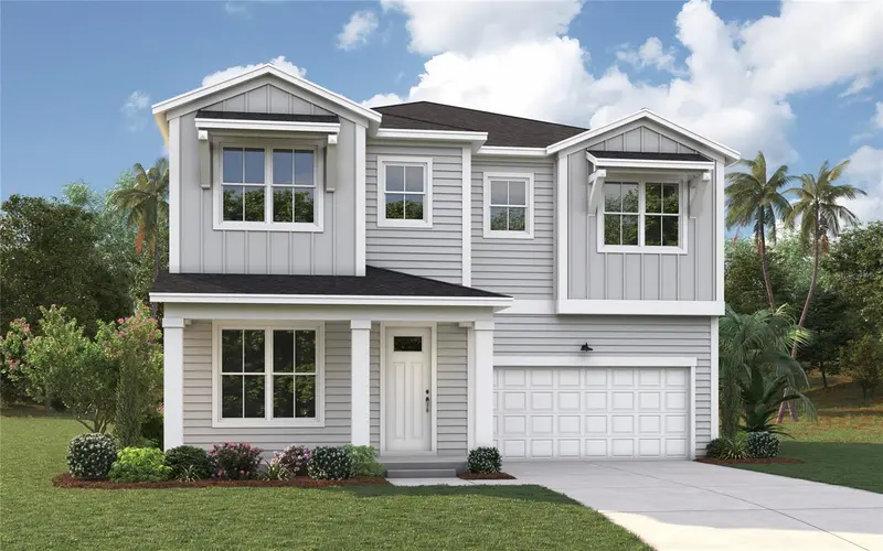 Residential home style typical of West Tampa, FL neighborhoods